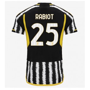 Juventus Adrien Rabiot #25 Domácí Dres 2023-24 Krátký Rukáv